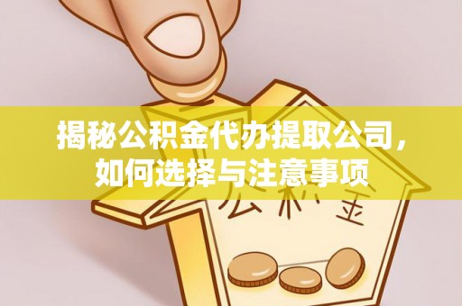 汉川揭秘公积金代办提取公司，如何选择与注意事项