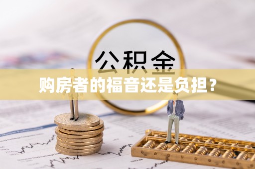 汉川购房者的福音还是负担？