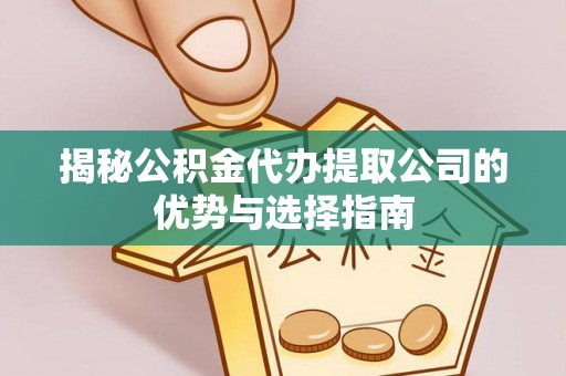 汉川揭秘公积金代办提取公司的优势与选择指南