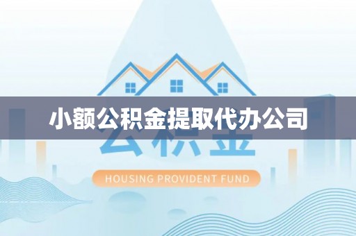 汉川小额公积金提取代办公司